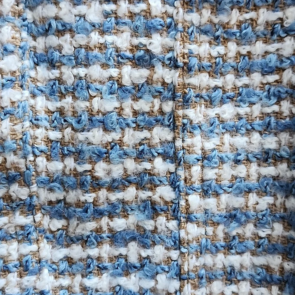 United Colors Of Benetton Tweed Skirt  Blazer Suit Sz42 Vintage